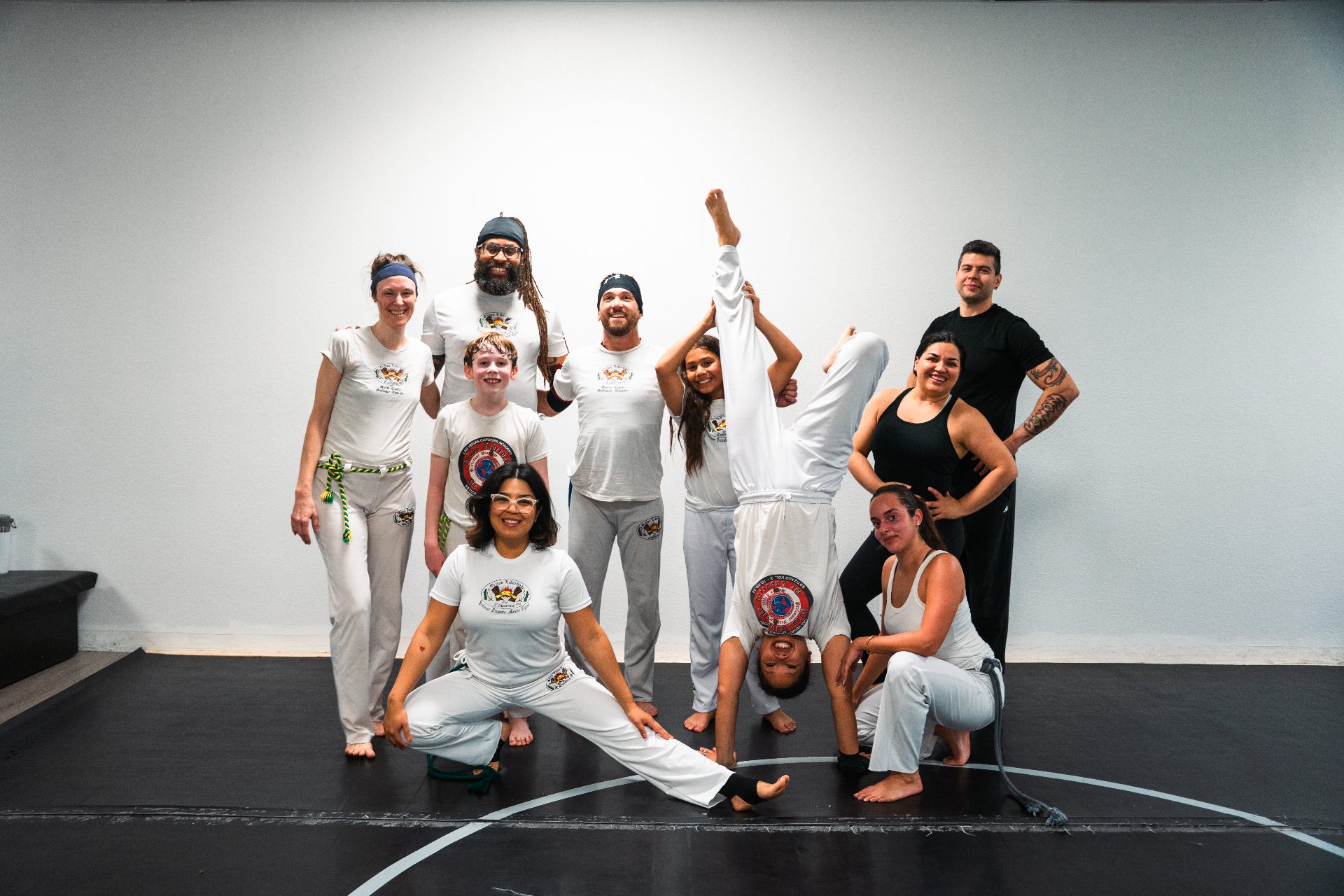 Las Vegas Capoeira students and instructors together